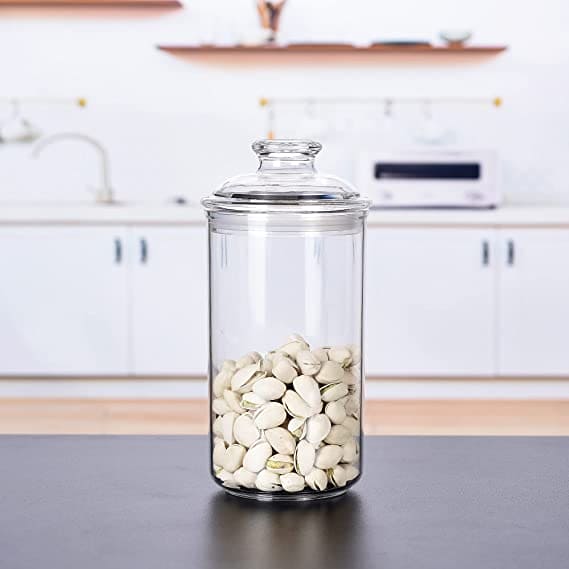Acrylic Plain Storage Jar, Transparent Kitchen Sealing Jar, Airtight Clear Canister Jar, Food Storage Container, Stackable Condiment Kitchen Organizer Acrylic Plain Storage Jar, Transparent Kitchen Sealing Jar, Airtight Clear Canister Jar, Food Storage Container, Stackable Condiment Kitchen Organizer